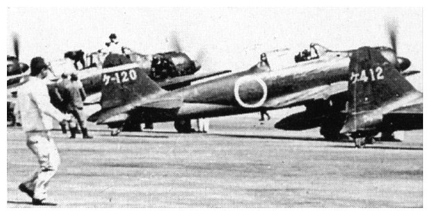 元山基地の零戦（1940-41年撮影）