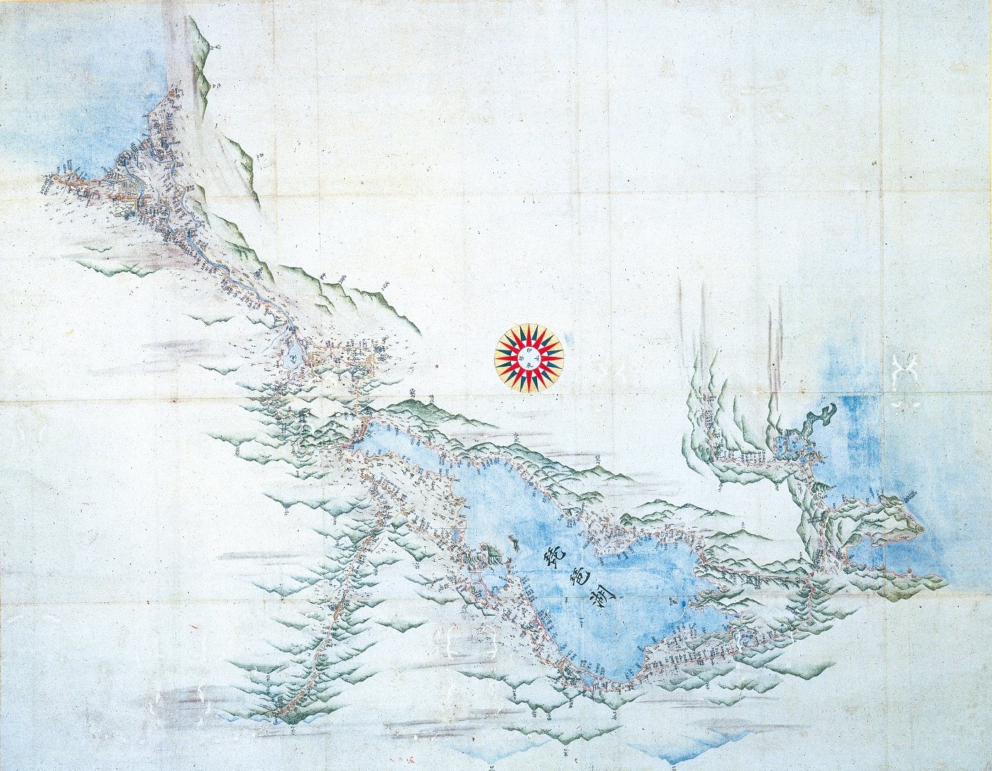 伊能図 名勝図 琵琶湖