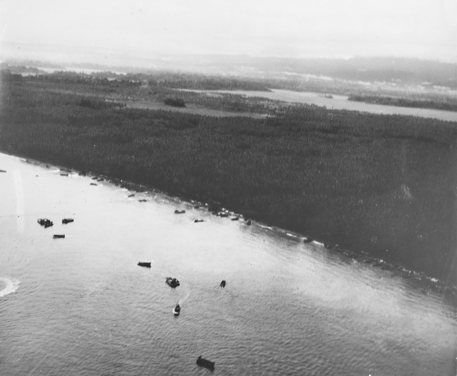 アメリカ軍のガダルカナル上陸（1942年8月7日）