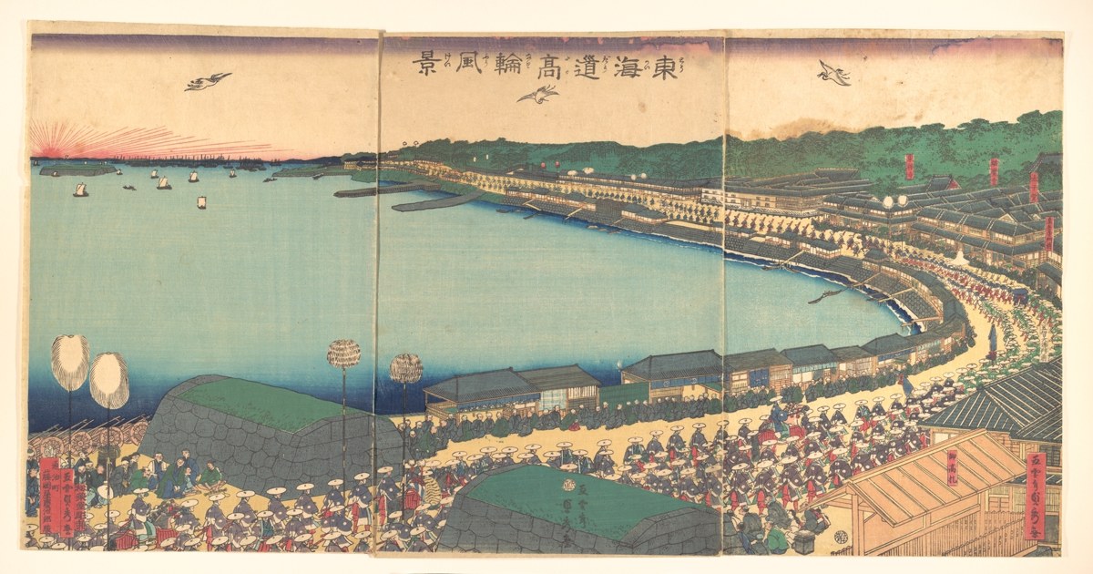 歌川貞秀の大名行列図